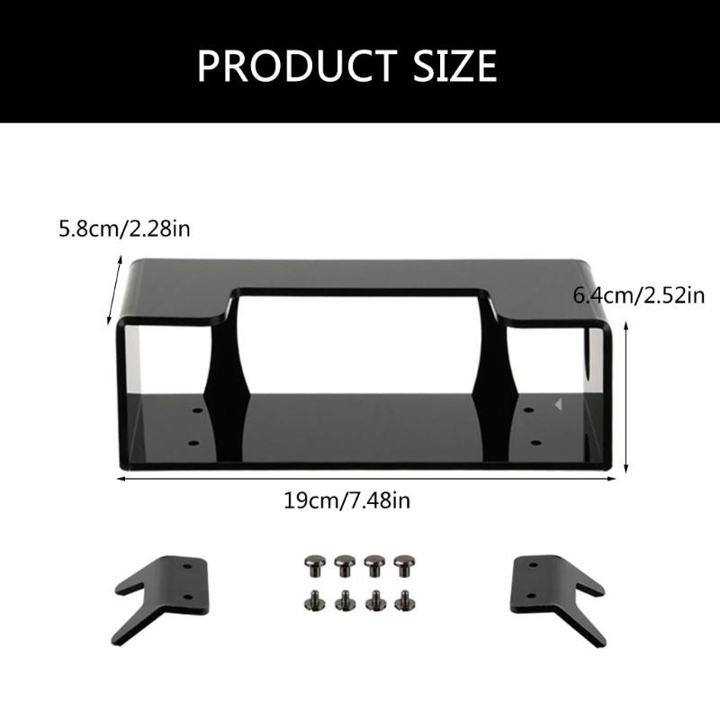 Desktop Acrylic Desk Holder for Portable Speakers with AntiSlip Silicone Feet Speakers Holder Improved Experience