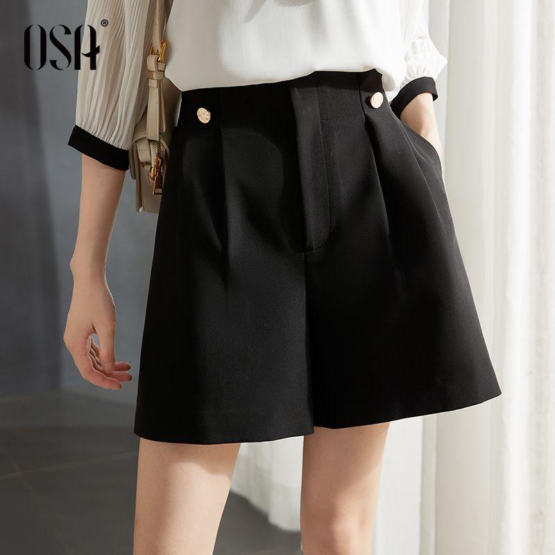 

OSA White High-Waist Slim Looking Easiest for Match Casual Lightweight Underpants Black XL