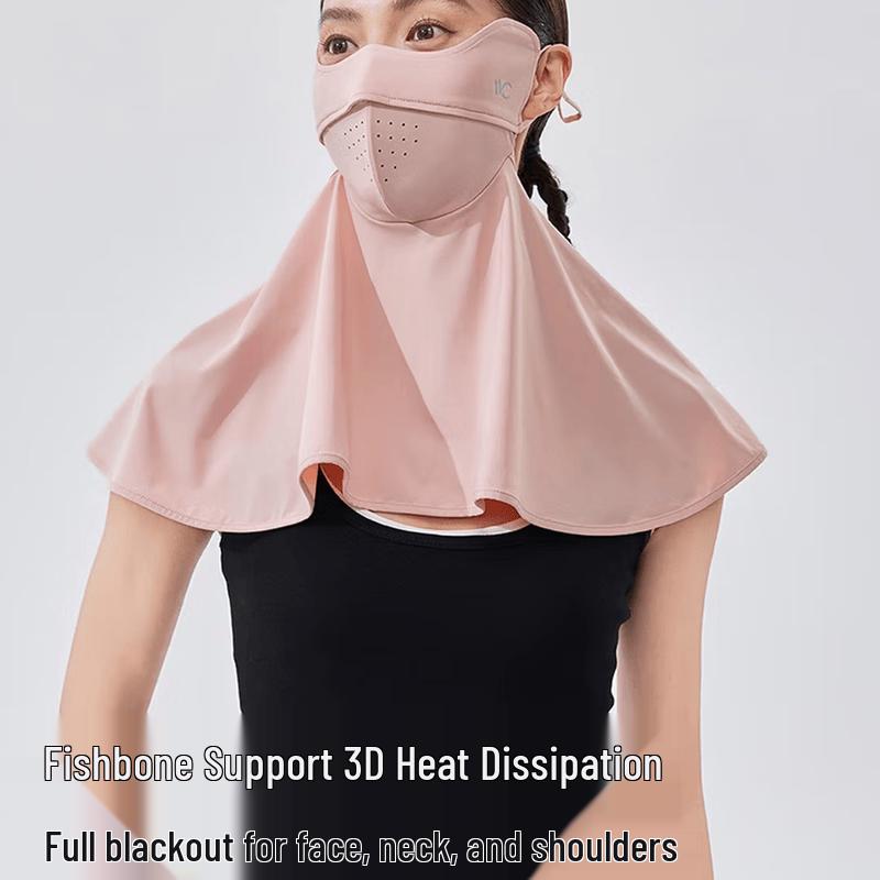 VVC Sun Protection Neck & Face Shawl One Size