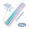 300pcs Macaron Colored Pipe Cleaners, Pipe Cleaners, 11.8 Ins/30 Cm Chenille Stem Pipe Cleaners for DIY Craft Projects