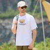 JEEP Men's Pure Cotton Casual Short Sleeve T-Shirt