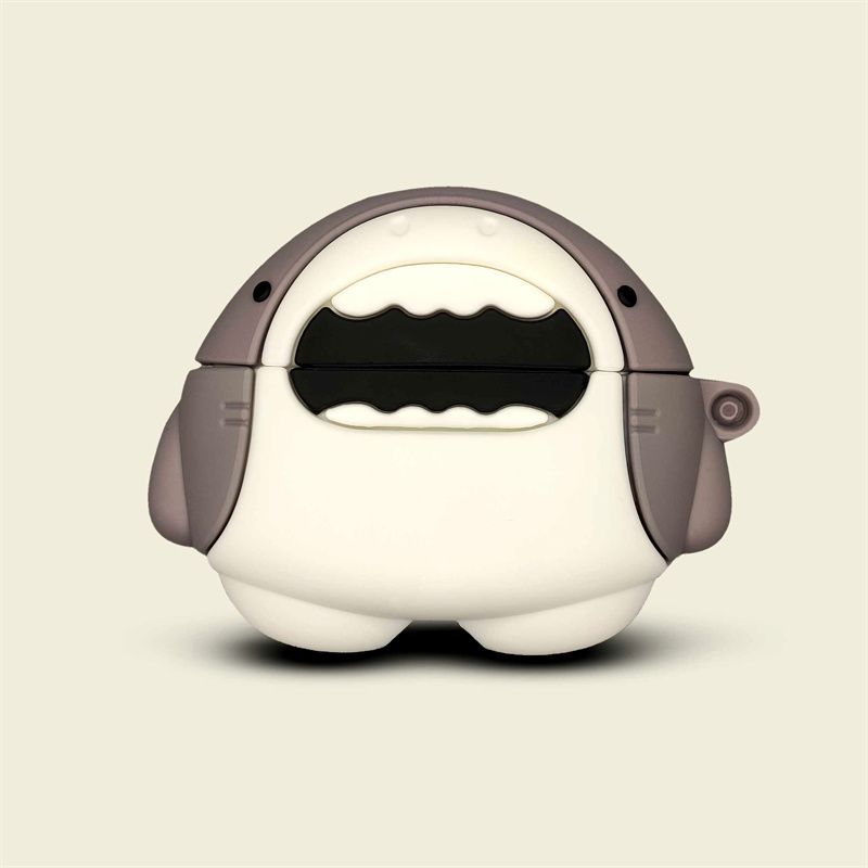 

Zero Pro Earphone Protective Case Walker Huaireevo Pro Earphone Case Soft Case Drop-Resistant Envo Pro Stereo Cartoon Protective Case Zero Pro Stylish Rambler evo pro [Shark] collection baby send Hook