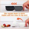 Domensi 24 Pcs Dipping Sauce Bowls, 3 Oz Soy Sauce Dishes Dip Bowls Set for Tomato BBQ Ketchup Sushi and Other Party Supply Dinner(Black)