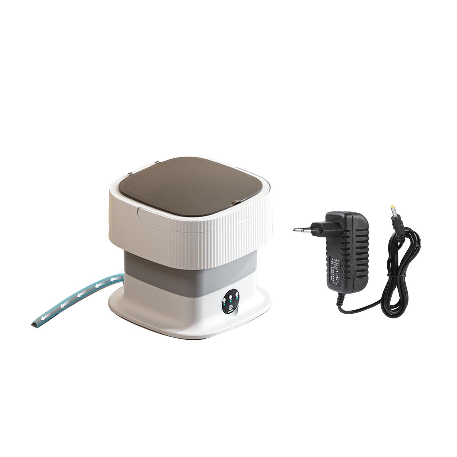 

110240 В складная стиральная машина портативная носки нижнее белье мини стиральная машина для общежития путешествия использования серый