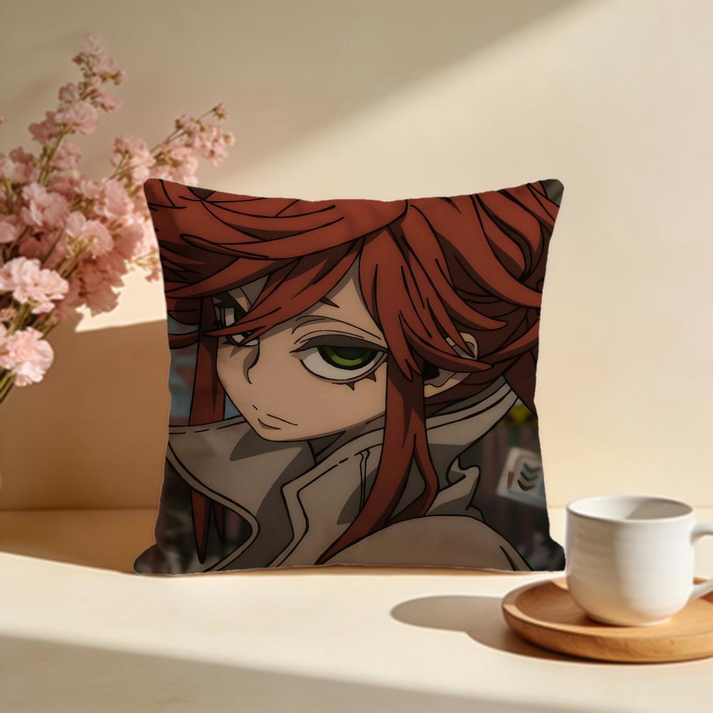Hot GGachiakutaing Cushion Cover Stylish Washable Pillow Cover Ideal for Couch Bedroom Car Decoration