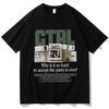 Unisex Tshirt Streetwear Hip Hop Style Summer Short Sleeve Street Style Breathable Sweatabsorbent Fabric Simple Stylish Tops