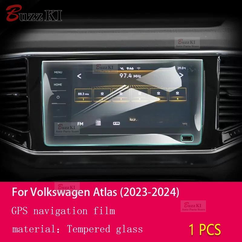 For Volkswagen Atlas 2017-Car Interior Film Dashboard piano board Shift center console Anti-scratch transparent TPU Car Film