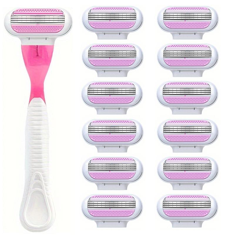 Lames de rasoir de sécurité pour femmes, compatibles avec le rasoir Venus, pour le visage, les jambes, les aisselles et le bikini.