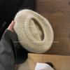 Knit Mohair Stylish Beret Hat For Women Warm And Fuzzy Painter Cap In Multiple Colors