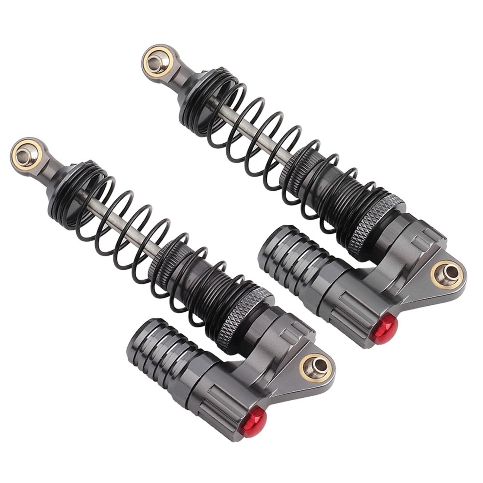 

2PCs Metal Shock Absorber Damper for SCX10 Axial D90 TRX4 110 Scale RC Crawler Car