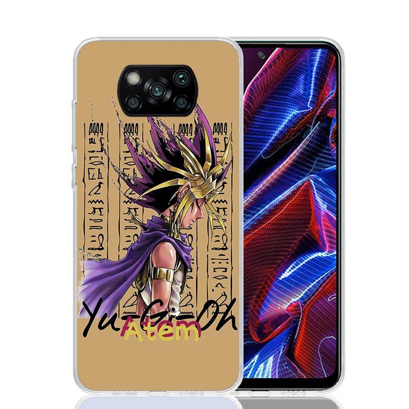 Yu-Gi-Oh Anime Case Phone Cover for Xiaomi Redmi Note 10 9 9S 8 8T 7 5 Pro Mi 12T 11T 10T 9T 12 11 Lite A3 A2 Trend Fundas Mi 11
