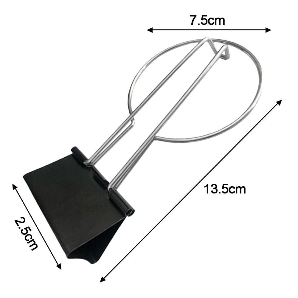 Metal Desktop Side Water Cup Shelf Tableside Storage Rack Coffee Drink Cup Holder