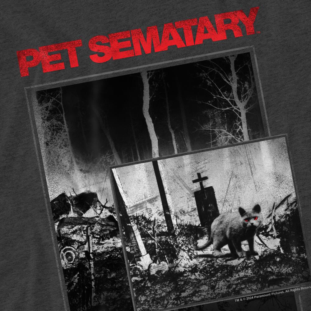 Pet Sematary Unisex Adult Cat Poster T-Shirt
