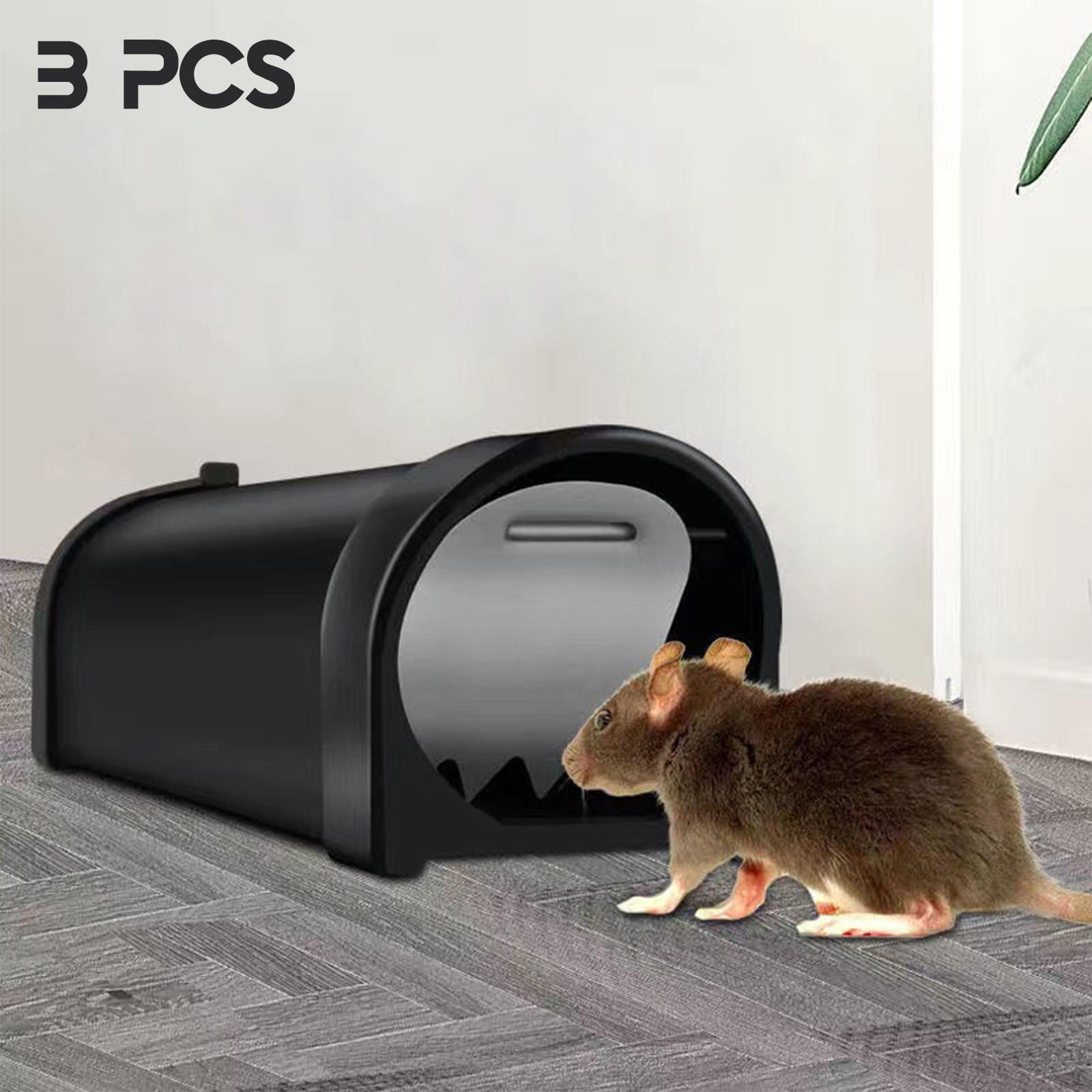 3 Pieces Humane Mouse Traps Catch and Release Smart Rodent Control