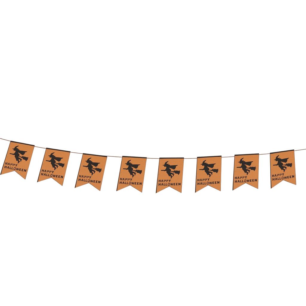 Netkaná textilie Písmeno Halloweenská dekorace Vlajka k zavěšení Květina k zavěšení Rozložení scény Párty Vlajka k zavěšení