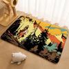 LUCKY LUKE CARTOON Floor Mat Floor Mat Soft Flannel Non-Slip Door  Rug for Living Room