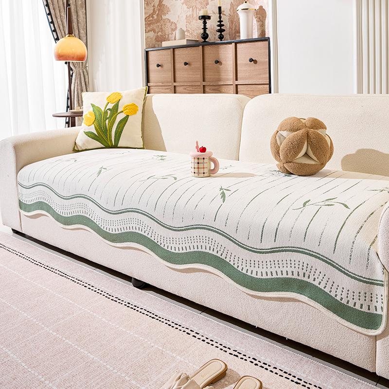 Irregular Sofa Cushion, High-End Sense, Universal In All Seasons, Straight Row Non-Slip Sofa, Seat Cushion Cover  New Model