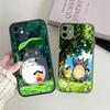 Cute T-Totoroes Phone Case For iPhone 16 15 14 Plus 15 13 12 11 Pro Max X XS MAX Matte Cover