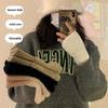 Soft Half Finger Gloves Warm Insulation Plush Gloves  Winter Women's Wear Accessory