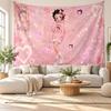 Betty Boop Wall Tapestry Home Decor Hanging Cloth Art Background Tapestry for Bedroom