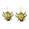 Antique Insect Earrings Alloy Fashion Accessories Metal Craftsmanship Unique Ear Jewelry Suitable for Daily Outfits
