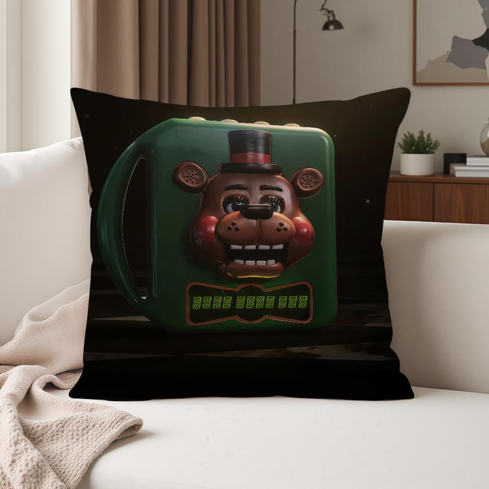 Fear Film F-FNAF 2 Cool Pillow Case Suitable For Bedrooms Living Rooms Cars Home Decoration