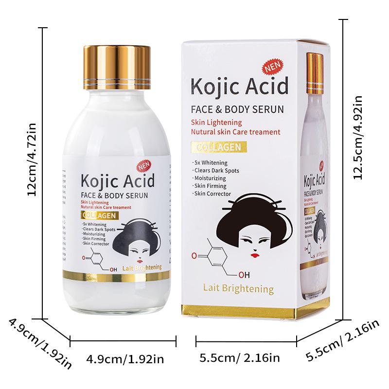 Arbutin Serum with Turmeric Extract Brightening Hydrating Facial Essence for Glowing Skin