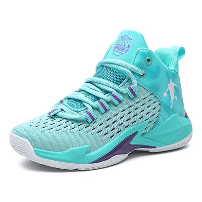 Children's Basketball Shoes Summer Mesh Fabric Breathable Sports Sports Non-slip Shock Absorption Actual Combat Training Sneaker