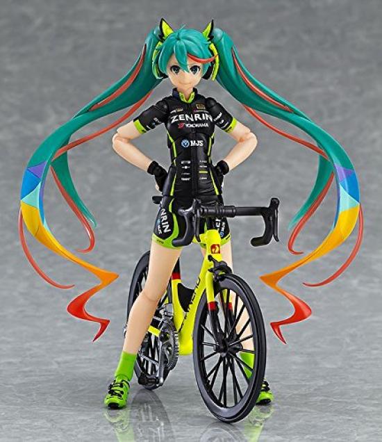 Figma Hatsune Miku GT Project Racing Miku 2016 TeamUKYO Support ABS PVC Painted Movable Figure Ver. Non-scale &