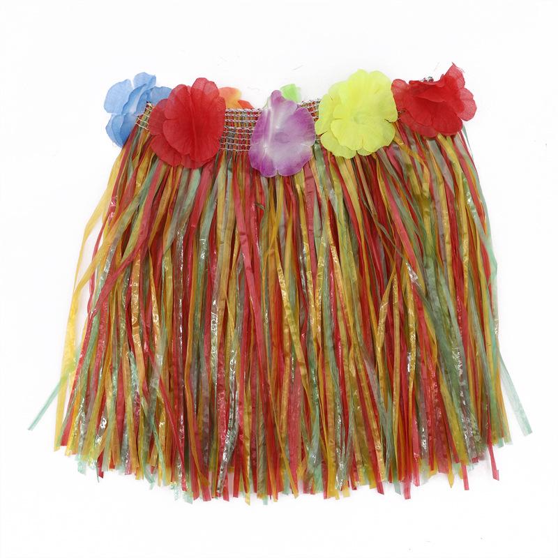 Children's 30cm Hawaiian Hula Dance Skirt