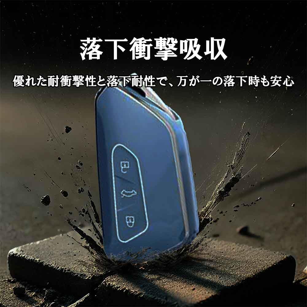 [FRACTAL CREATION] Volkswagen Car Key Case Key Cover Custom Accessory Golf 7.5/7 Polo 6C