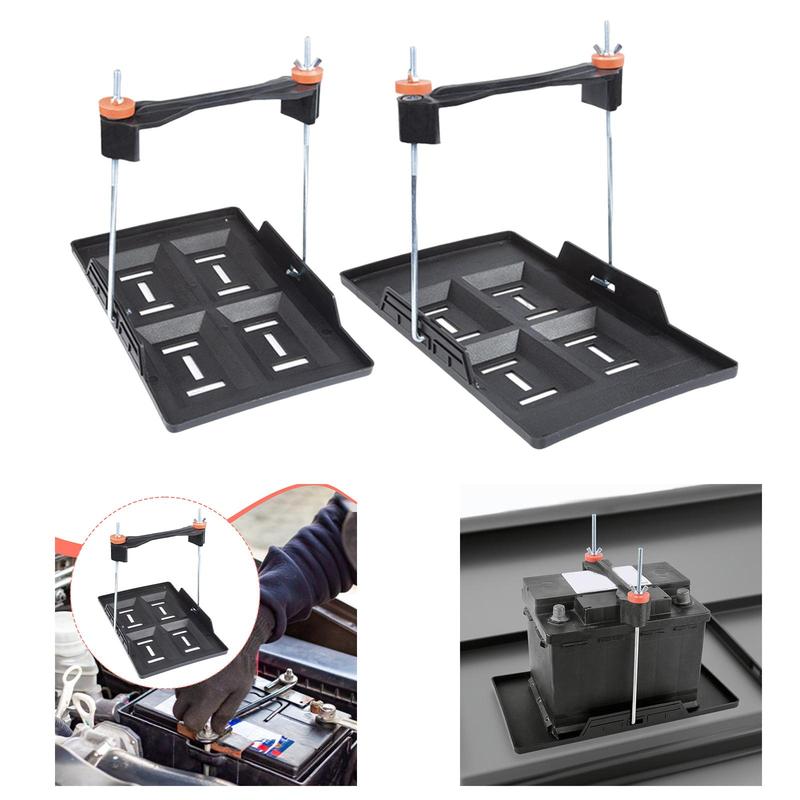 Adjustable Automotive Battery Storage Tray Sturdy Professional Multifunctional for Boat Marine Use Battery Stabilizer