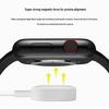 Kompatibel med Apple Watch Series 8/7/6/5/4/3/2/1 Magnetisk Trådlös Laddare