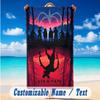 Beach Towel Custom Name Text, Quick Dry Large Towel For Beach HomeStranger Things