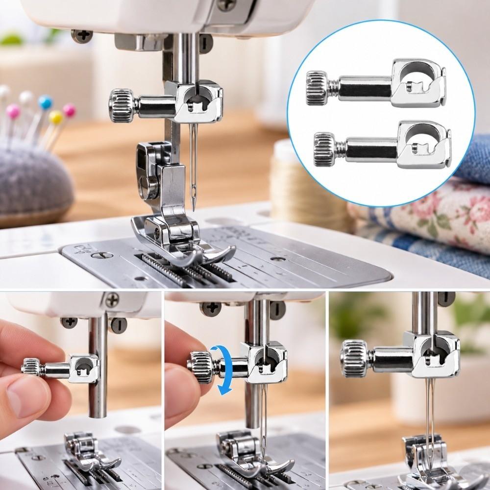 2pcs Compatible Design Replacement Needle Holder Needle Clamp Holder  For Sewing Machine