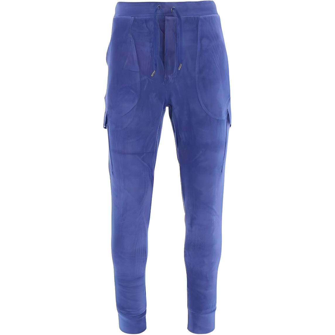 

Мужские джоггеры Polo Ralph Lauren однотонные с манжетами и завязками, синие 710877156-001 2XL