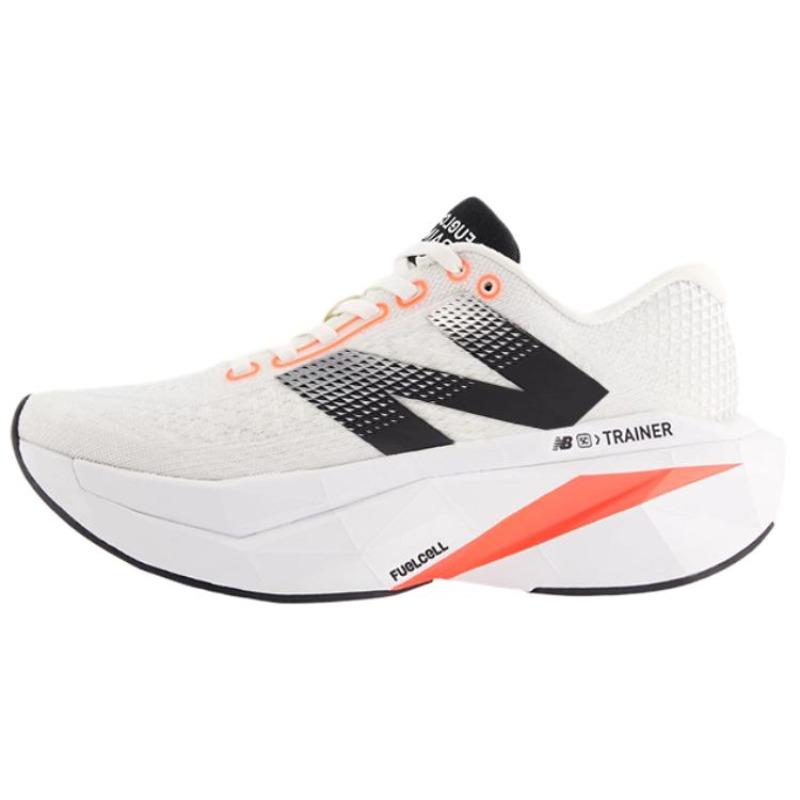 New Balance FuelCell SuperComp Trainer V3 Women White Black Low Top Running Shoes WRCXCS4 37