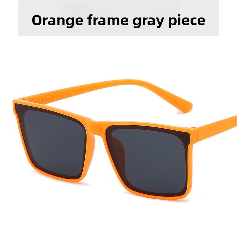 Mens Retro Square Sunglasses With Uv400 Protection For Summer Outings And Street Style