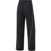 Li Ning Fitness Series Elastic Breathable Loose Knit Sports Pants Women Bottoms Black AKLU154-4