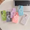 Jelly Magnetic Phone Case for For Samsung Galaxy S26 Ultra S25 Edge S24 Plus S23 FE S22 Wireless Charge for Candy Cover
