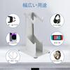 ANDCHI Controller Stand, 2-Tier Headphone Stand with Storage, Game Controller Stand, Desktop Stand, Non-Slip, Compatible with PS5, PS4, and Switch