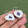 Copper Charoite Earring 925 Sterling Silver Earring Handmade Earring Natural Gemstone Earrings Charoite Jewelry Drop Earring Engagement Gift