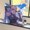 Fischl Anime Game Genshin Impact CUTE Pillow Case Square Pillow Bedroom Sofa Leisure Comfort Cushion Car Home Decoration