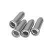 Brake Cable End Cap Aluminum Crimp Tips Universal for Bicycle Brake Gear Cables Bike Cable Arrangement 100 Pieces