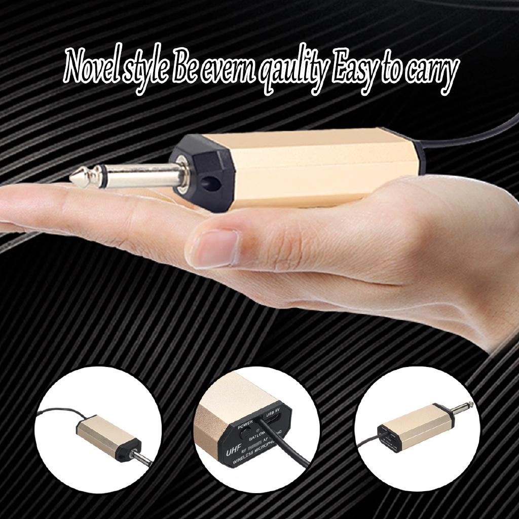 MINI UHF Mic Transmitter Microphone System for Loudspeaker Teacher Tour Guide Voice Professional Wireless Microphone Headset