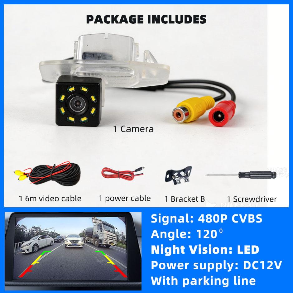 

HD Rear View Backup Camera Reverse License Plate Light Parking Fits Honda City Civic Crider Accord Spirior Greiz Ciimo FIT RDX