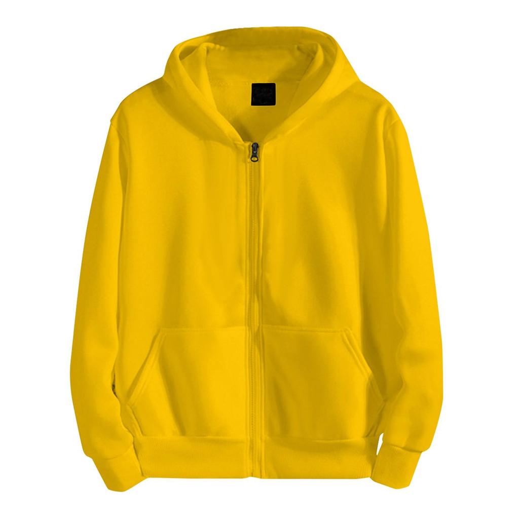 Autumn And Winter Cardigan Zipper Hooded Sweater Men'S Long-Sleeved Jacket Casual Sports Loose Top