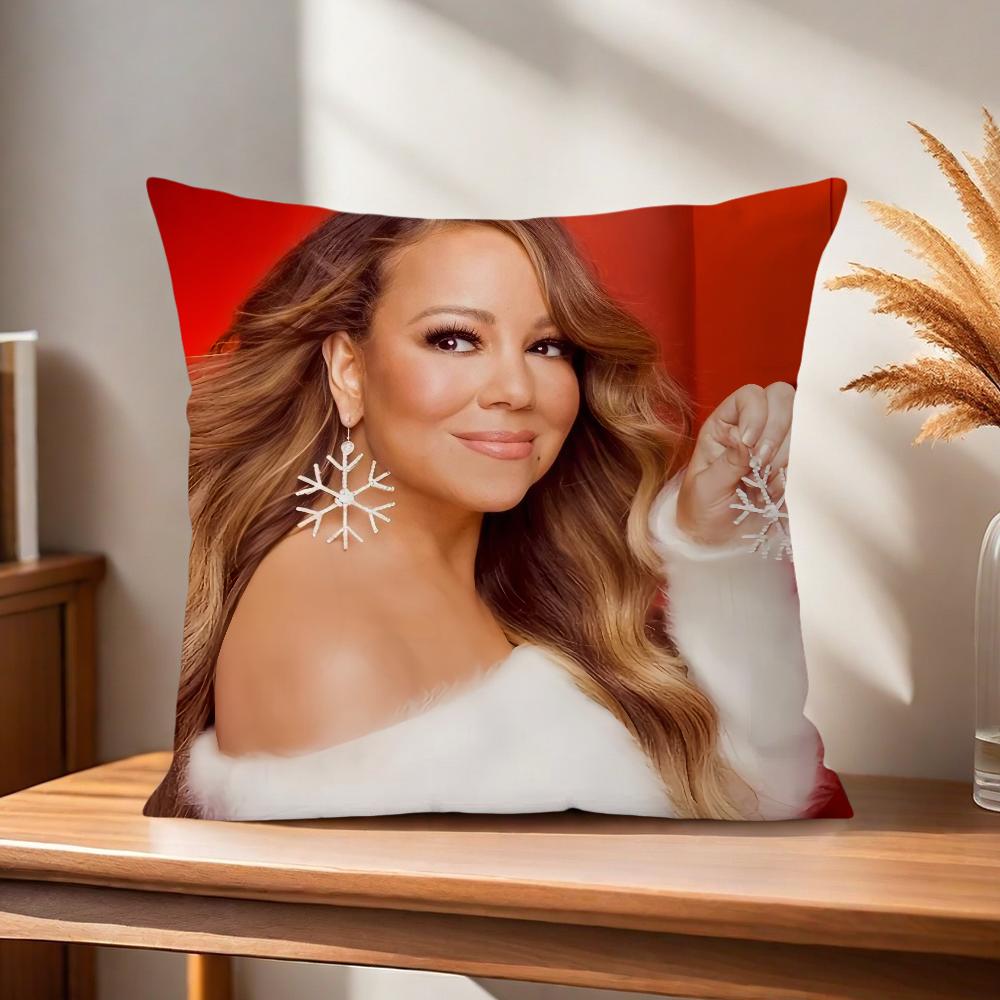 Singer M-Mariah Carey Comfortable soft Pillow Case for Sofa Living Room Home office Decor and Protective Covers