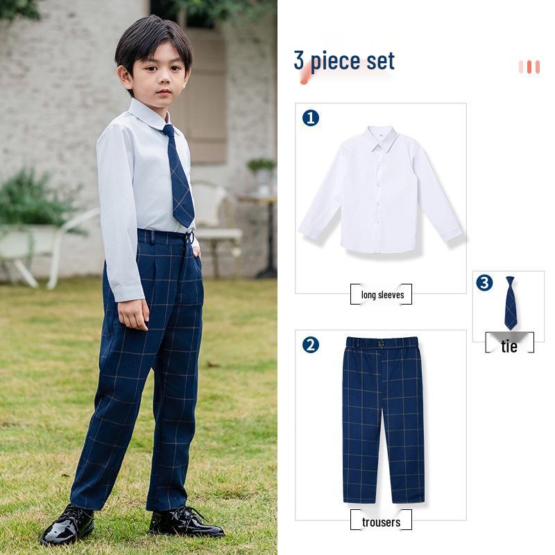 Kindergarten Summer School Uniform Set - Performance Costumes for Primary and Secondary Students