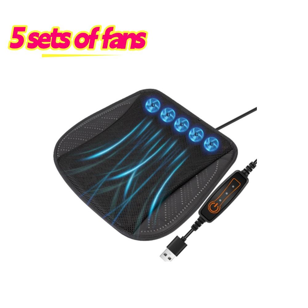 54cm Breathable Car Seat Cushion Luxury Leather Commercial Vehicle Non-slip Support Pad Universal High Rebound Sponge Seat Cover